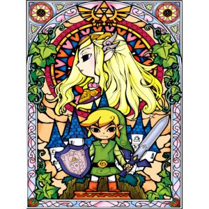 Zelda Glass Window